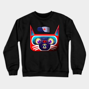 monkey cat universe Crewneck Sweatshirt